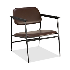 Ethnicraft Dc Lounge Chair In Chocolate