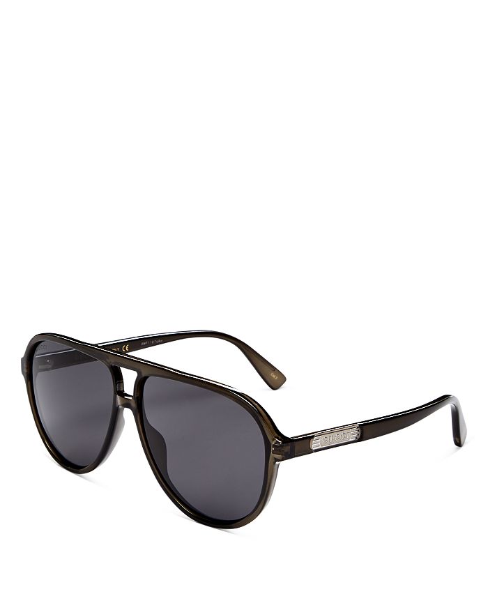 Gucci Brow Bar Aviator Sunglasses, 60mm Bloomingdale's