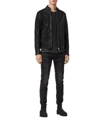 bloomingdales all saints leather jacket