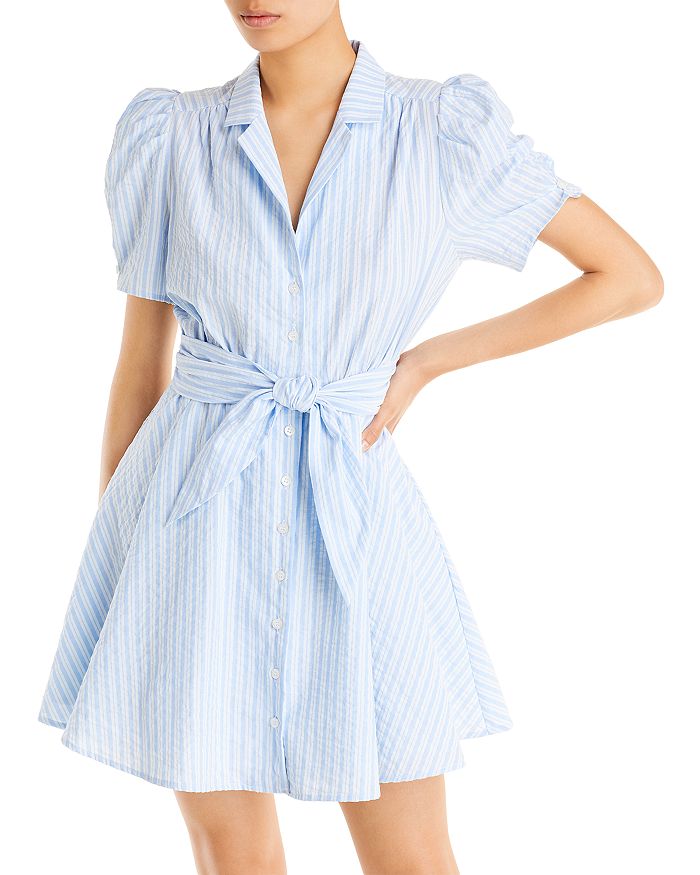 Aqua Striped Shirt Dress - 100% Exclusive | Bloomingdale'S