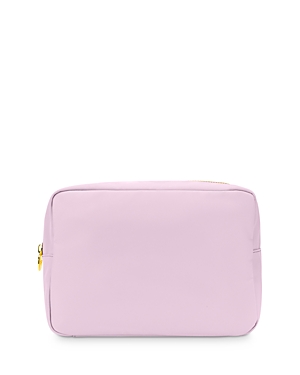 Stoney Clover Lane Classic Large Nylon Pouch In Lilac/gold
