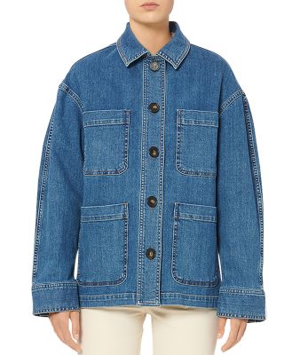 VANESSA BRUNO Neli Denim Jacket | Bloomingdale's