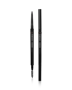 Shop Bobbi Brown Micro Brow Pencil In 11 Soft Black