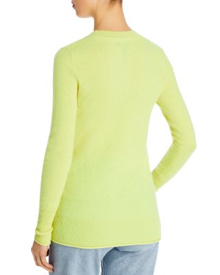 yellow cashmere sweater womens