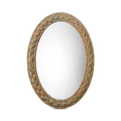 Jamie Young - Lark Braided Oval Mirror