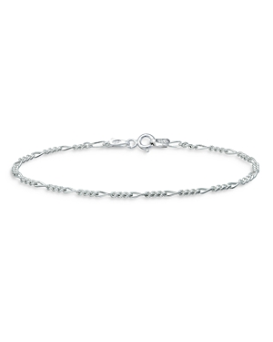 Aqua Figaro Link Bracelet - 100% Exclusive In Silver