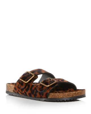 leopard print birkenstocks