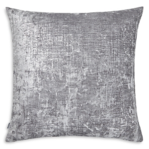 Mode Living Terra Haze Throw Pillow, 22 X 22 In Gray/gold Metallic