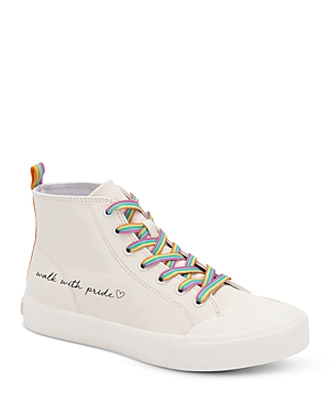 Dolce Vita Women's Brycen Almond Toe High Top Pride Sneakers