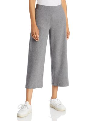 eileen fisher wide leg crop pants