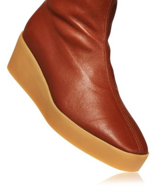 Clergerie Women's Lexa Platform Wedge Booties | Bloomingdale's