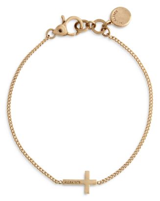 ALLSAINTS Cross Chain Bracelet | Bloomingdale's