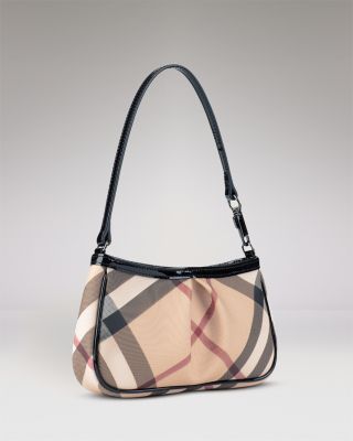 Burberry Check Small Shoulder Bag | Bloomingdale's