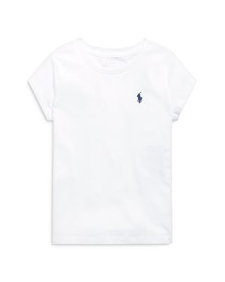 Girls&#39; Embroidered Pony Cotton Tee - Big Kid