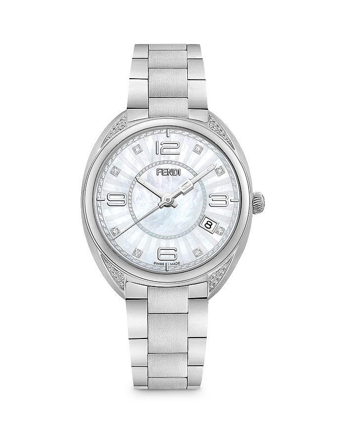 Fendi Momento Diamond Watch 34mm 55 off Comparable value