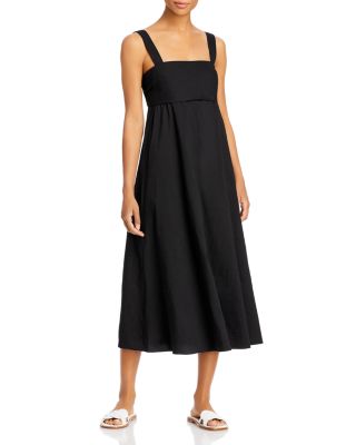 Theory Tie Back Midi Dress | Bloomingdale's