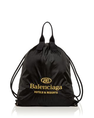 Balenciaga 2024 drawstring backpack