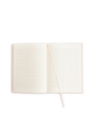 Pebbled Leather Lined Journal