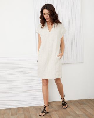 Karen Kane Sophie Linen Shift Dress | Bloomingdale's
