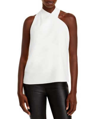 MILLY - Preston Cady Asymmetric Halter Top