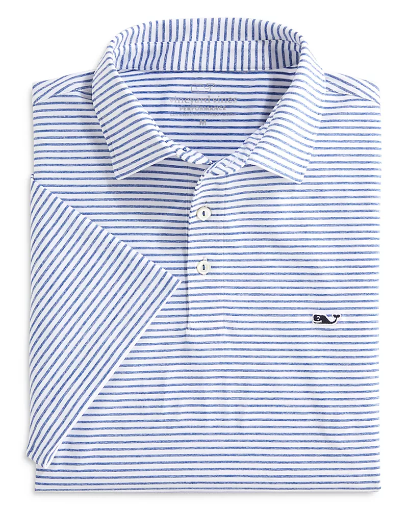 Vineyard Vines Bradley Striped Sankaty Polo Shirt