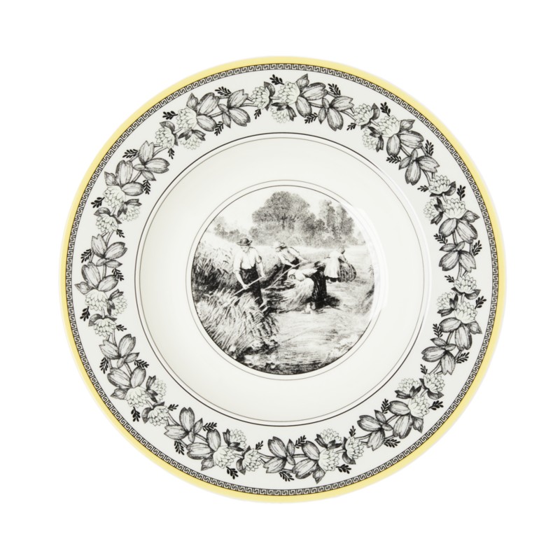 Villeroy & Boch Audun Assorted Rim Soup Bowls in Ferme