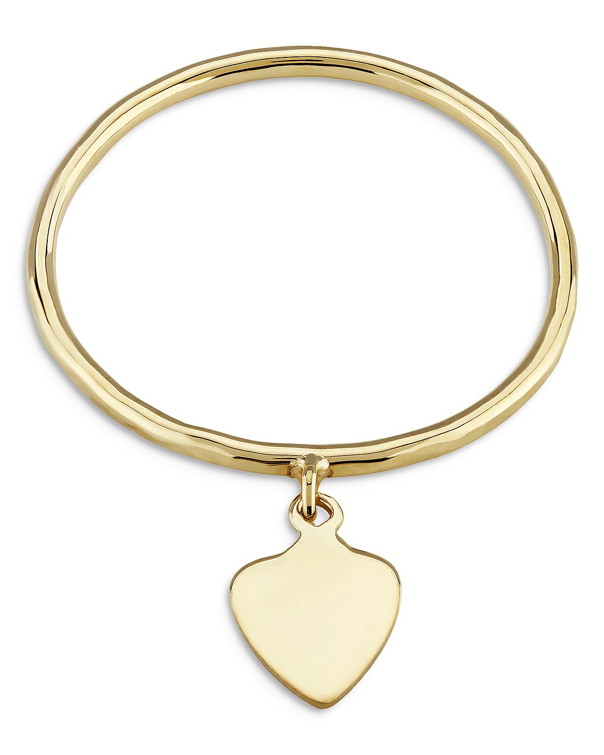 Moon & Meadow 14K Yellow Gold Heart Charm Ring - Exclusive