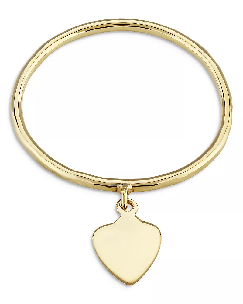 Moon & Meadow 14K Yellow Gold Heart Charm Ring - Exclusive