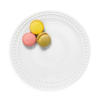 Perl&eacute;e White Dessert Plate