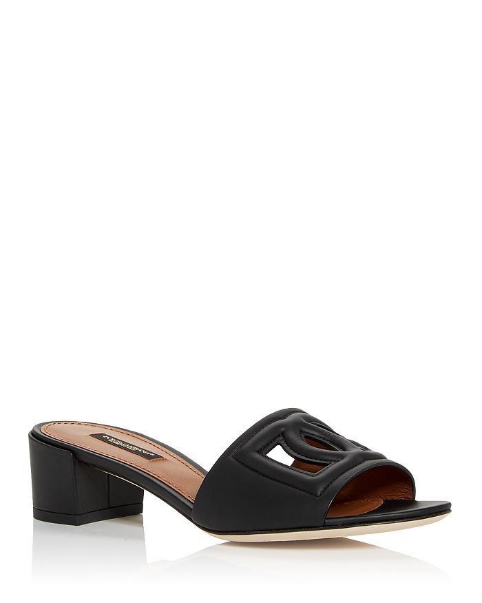 Dolce and sales gabbana block heels