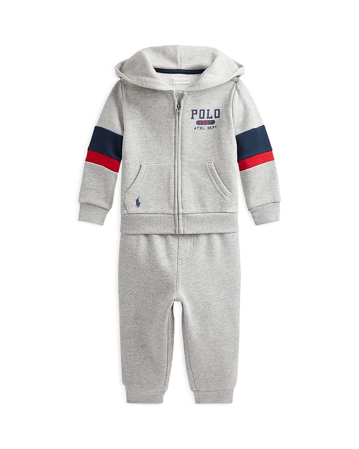 Polo hoodie and pants deals
