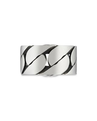 Gucci Interlocking G Chain Motif Statement Ring Collection