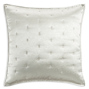 Hudson Park Collection Nouveau Quilted Euro Sham - 100% Exclusive In Silver