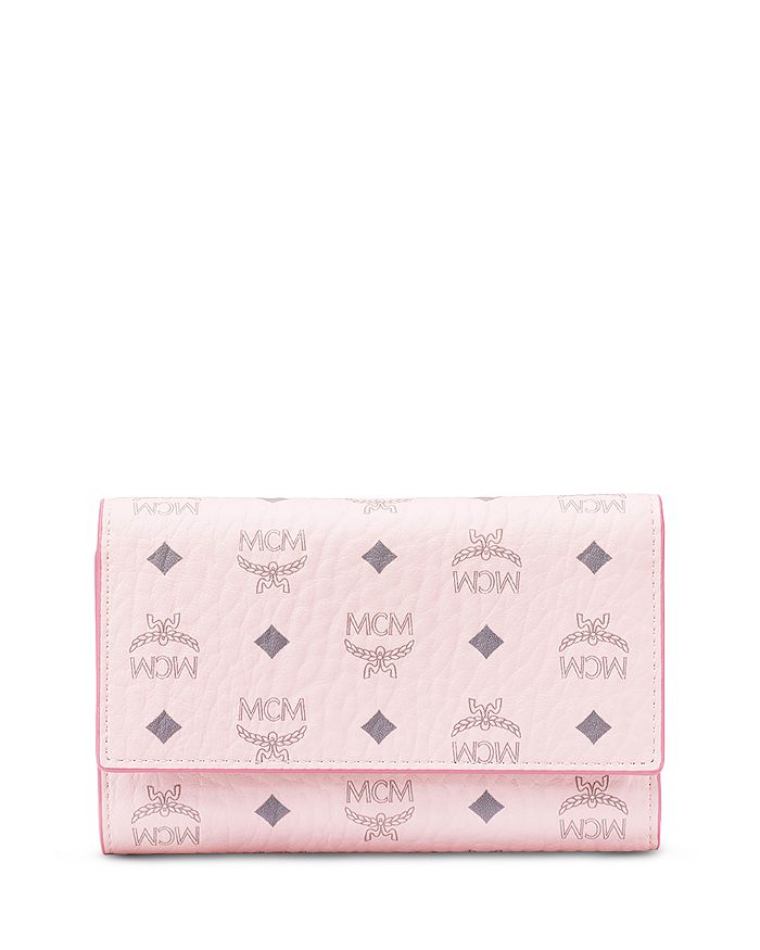trifold wallet pink