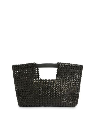 ALLSAINTS - Liyu Woven Leather Clutch