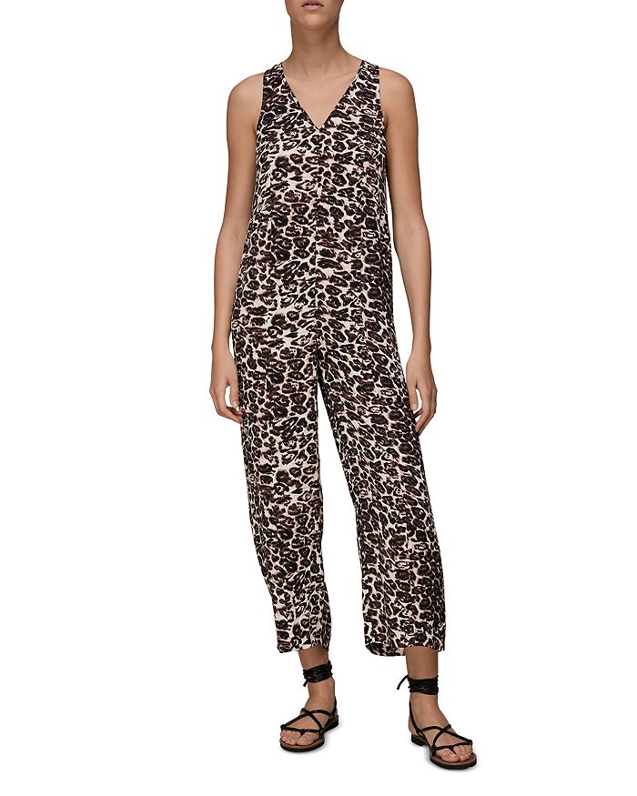 Whistles leopard jumpsuit new arrivals