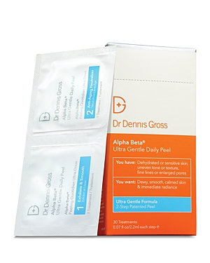 Dr Dennis Gross Skincare Alpha Beta Ultra Gentle Daily Peel, Set Of 30