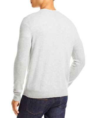 Dove Gray Cashmere Crewneck Sweater - Exclusive