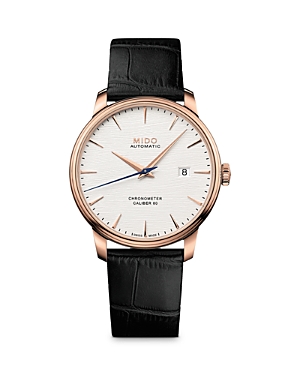 Mido Baroncelli Watch, 40mm In White/black