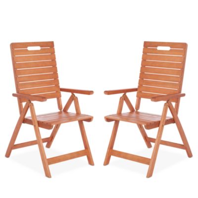 Safavieh - Rence Outdoor Folding Chair, Set of 2