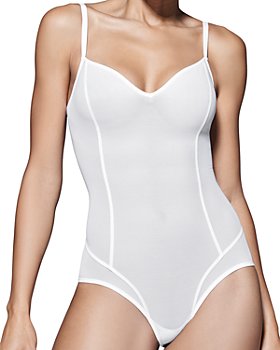Buy online White Body Suit Shapewear from lingerie for Women by