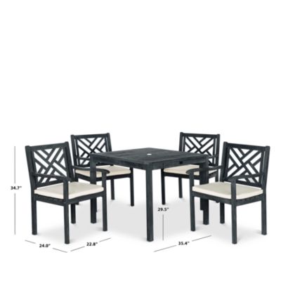 Bradbury 5 Piece Outdoor Dining Set