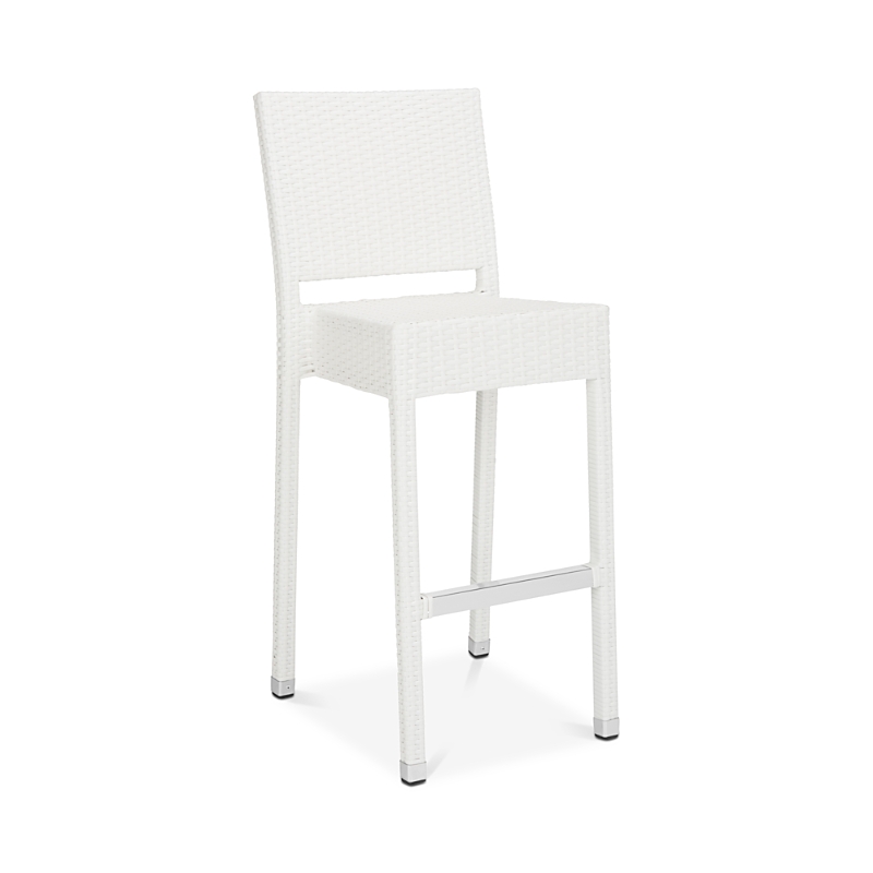 Safavieh Bethel Outdoor Barstool In White