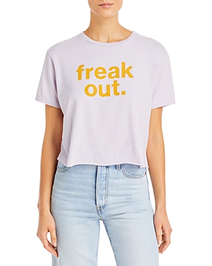 Mother The Slouch Cut Off Graphic Tee