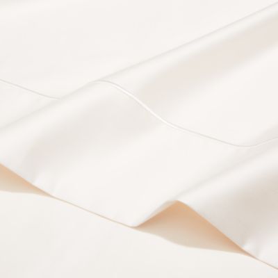 500TC Sateen Wrinkle-Resistant Extra Deep Flat Sheet, Queen - Exclusive