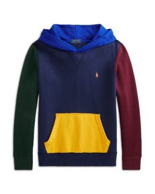 Ralph Lauren Boys' Color-Blocked Hoodie Big Kid Bloomingdale's