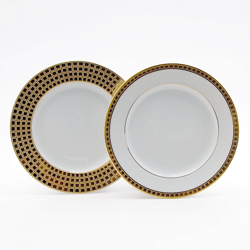 Bernardaud Athena Accent Bread & Butter Plate In Gold