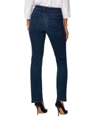Marilyn High Rise Straight Jeans in Quinn