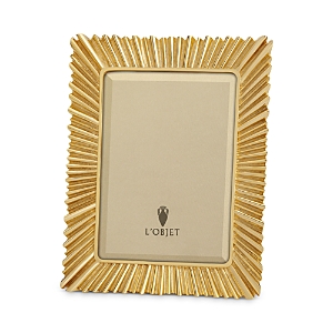 Shop L'objet Ray 5 X 7 Picture Frame In Gold