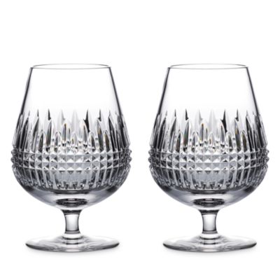 Connoisseur Lismore Diamond Brandy Balloon, Set of 2